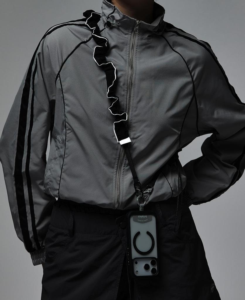 Świecący pasek scrunchie [bitplay] (czarny)