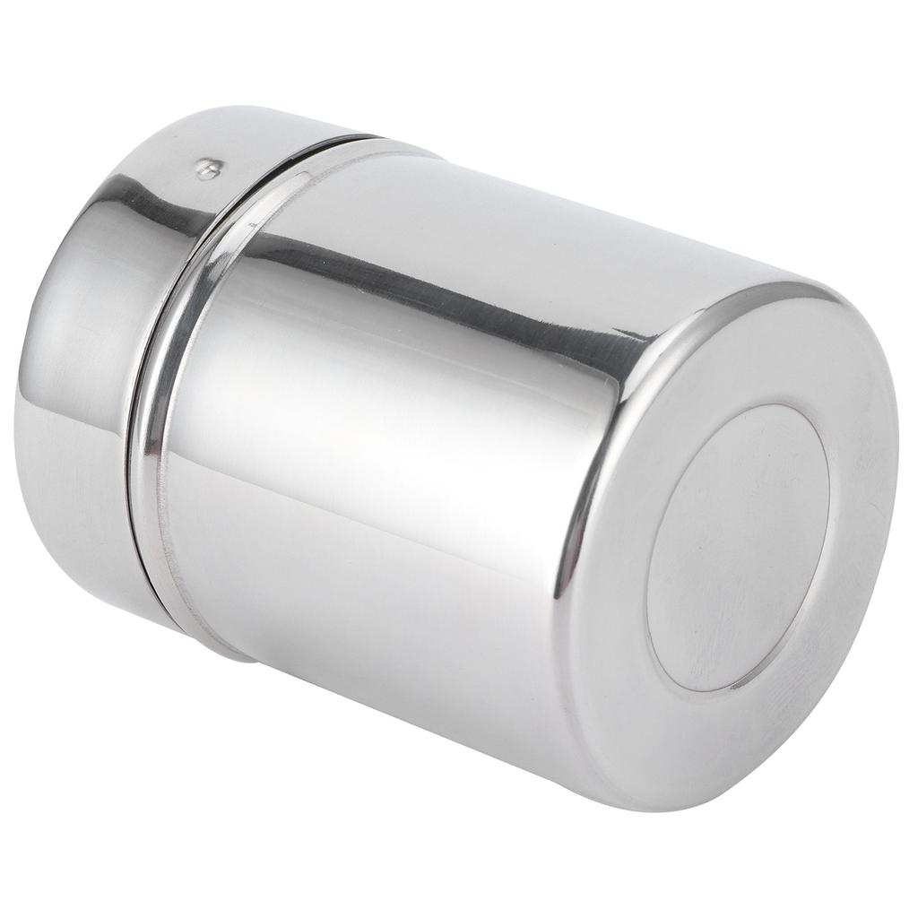 Stainless Steel Coffee Powder Shaker Cocoa Powder Dredger Kitchen Utensils 0.5mm Hole Diameter
