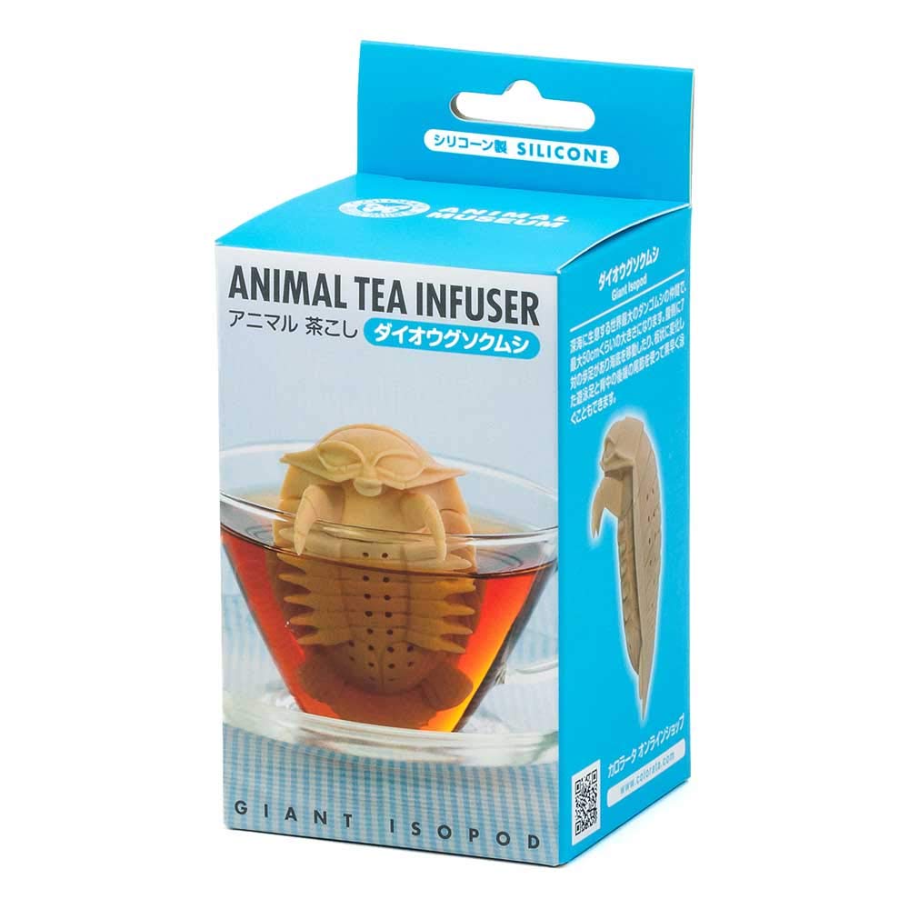 Carolata Animal Tea Strainer (Giant IsopodDishwasher and Microwave SafeSilicone) Cute Animal Tea Strainer Tea Infuser Gift