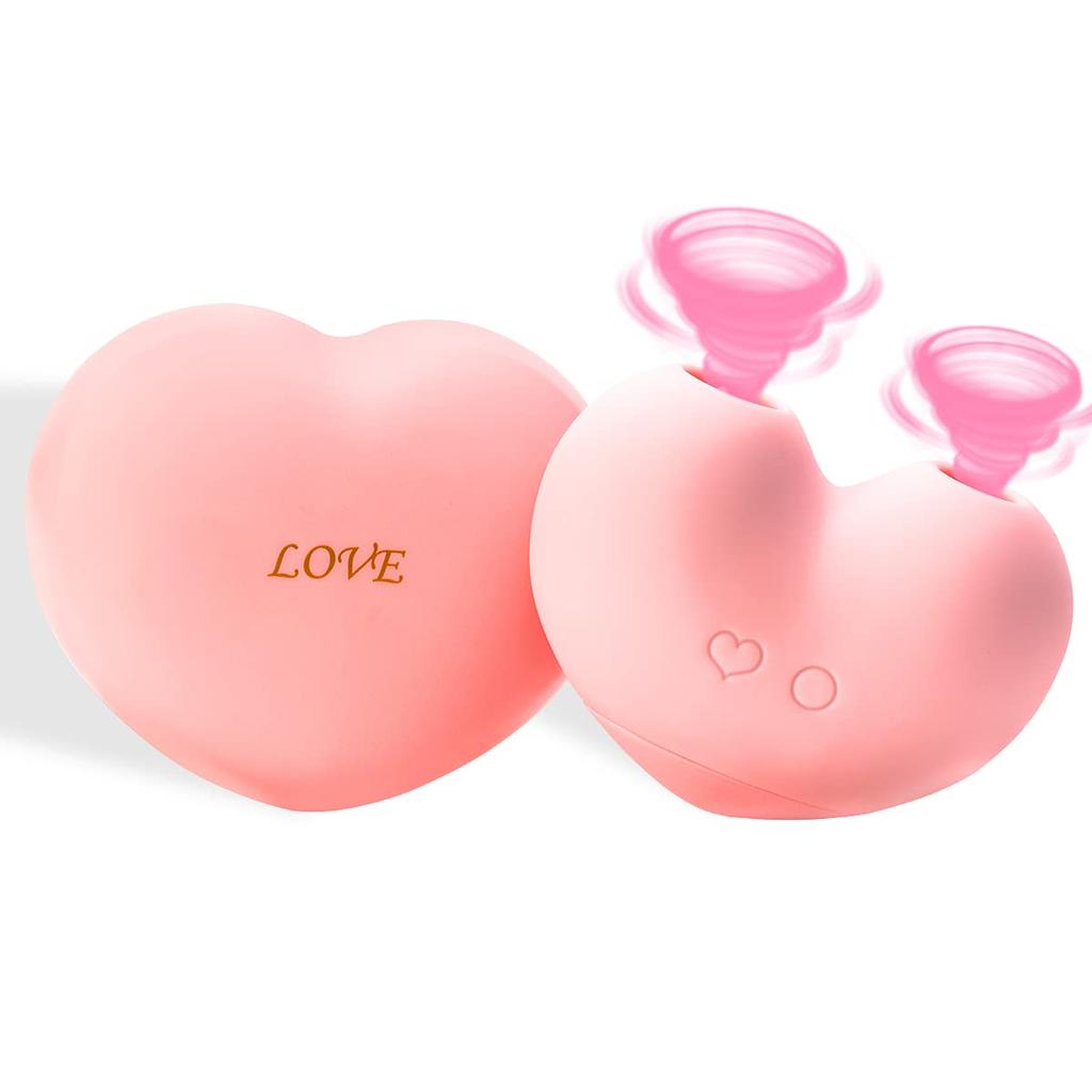 ToyCod Kiss Heart Clitoris Suction Rotor Heart Shaped Suction Rotor Pero Rotor Types of Cunnilingus Modes 10 Types of Suction Adult Toys Popular