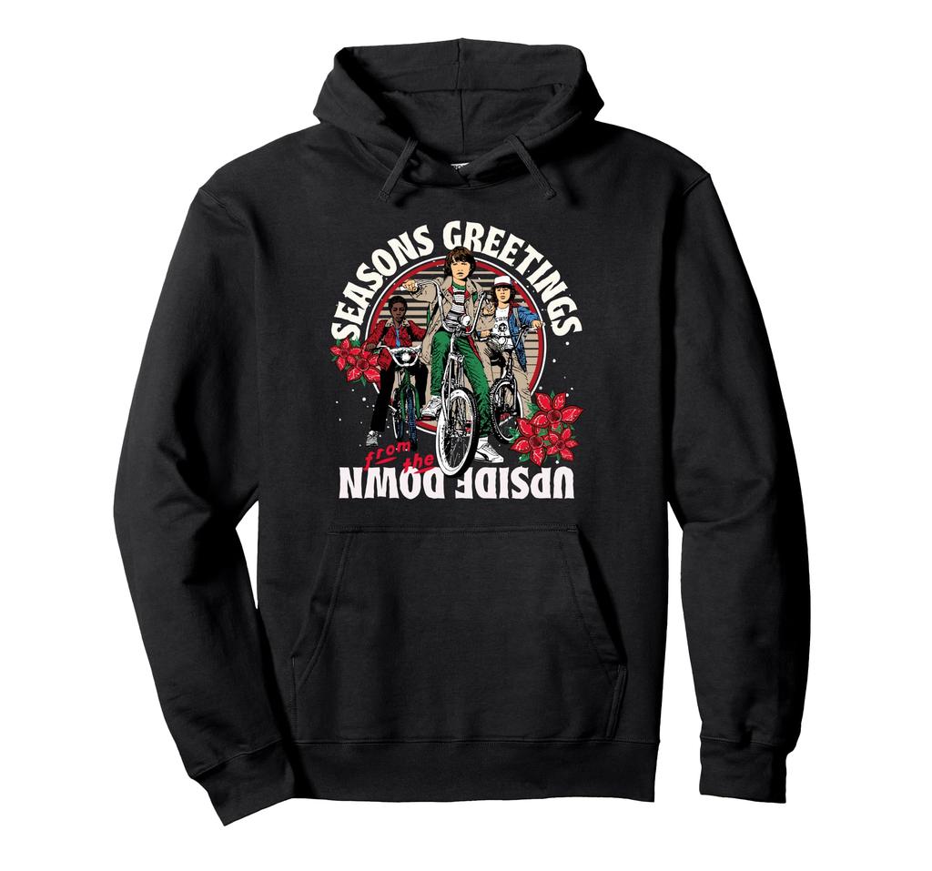 Stranger Things Christmas Greetings From The Upside Down Hoodie