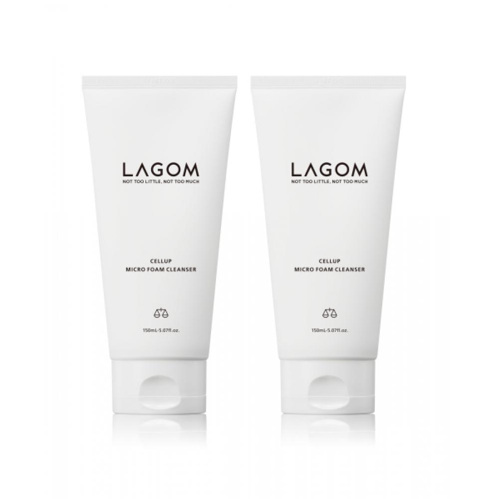Lagom Celeb Microfoam Cleanser Duo  150ml 2 FREE