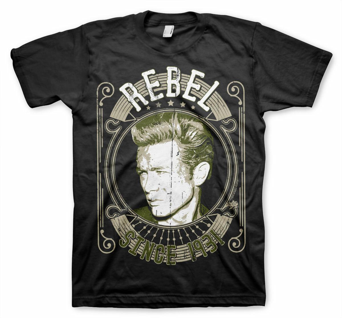 Officially Licensed James Dean Rebel Since 1931 Mens T-Shirt Sizes S-XXL- XXL