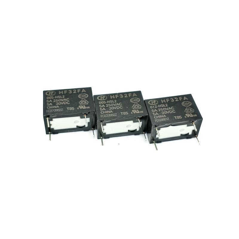 

HF32FA Relay 4-Pin 5A NO Sensitive Type, 005-HSL2/012-HSL2 024V