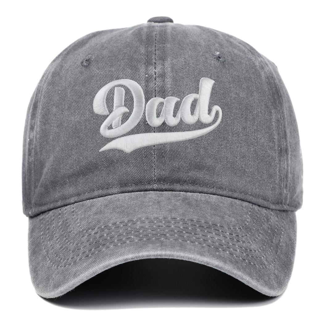 1pc Fashion DAD MOM Embroidery Baseball Caps Adjustable Couple Hiphop Baseball Hats Distressed Faded Cap Vintage Sunscreen Hats