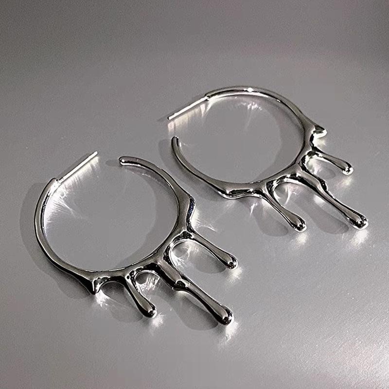 

Yingqi Retro Teardrop Alloy Earrings - Simple & Stylish Women s Jewelry