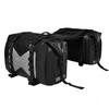 AFISHTOUR Motorcycle Side Touring Bags for Large Capacity 30L X Left and Right Fully Dustproof and Easy Universal Black Bags, Waterproof, Camping,