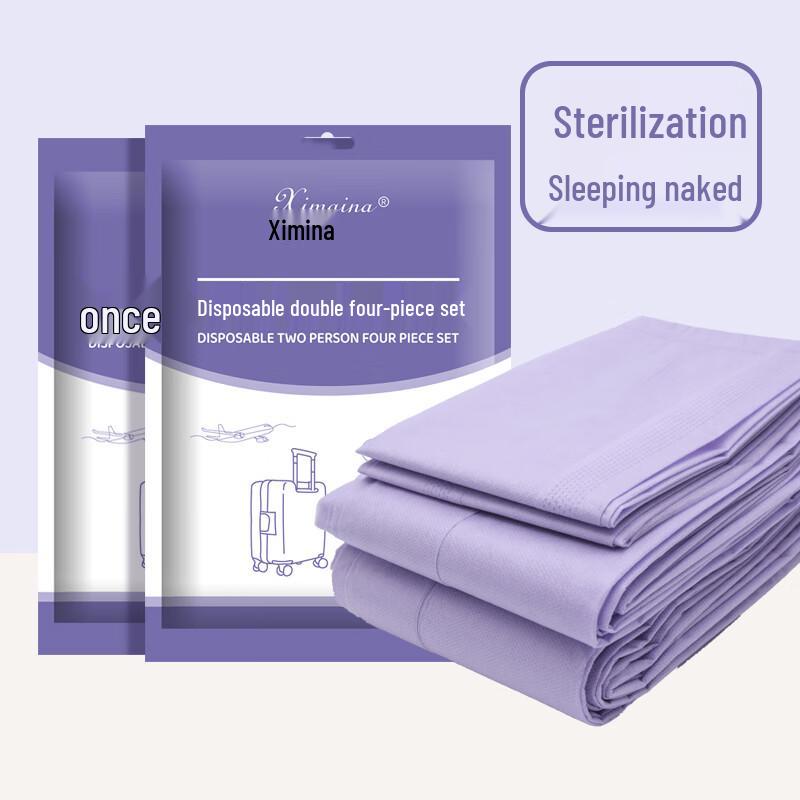 Disposable Hotel Travel Bedding Set Double
