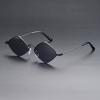 New Style Women's Metal Material Diamond Shaped Sun Glasses Women Fashion Style Street Photography Sunscreen Eyeglasses UV400 Protection Eyewear
