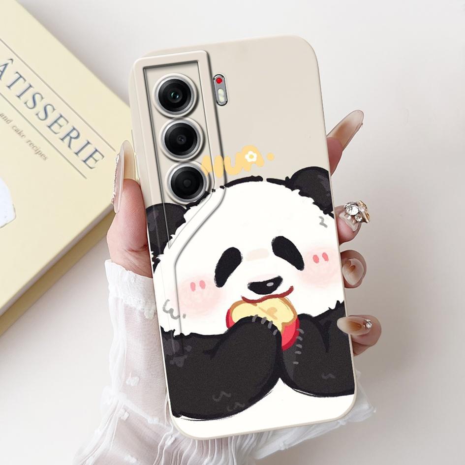 For Tecno Camon 40 Case Camon40 Pro Cover New Fashion Flower Daisy Pattern Soft Silicone Protector For Tecno Camon 40Pro 5G Capa