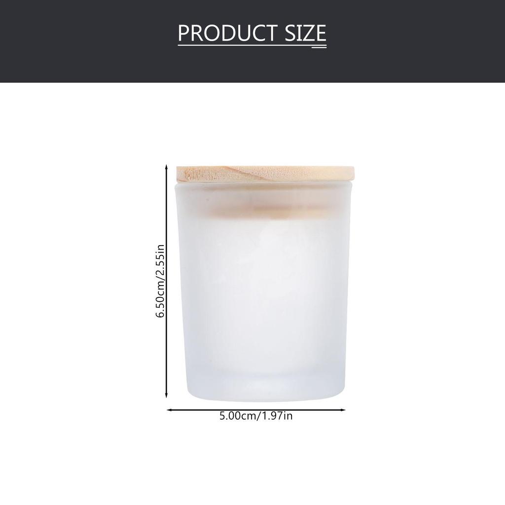 Glass Mold Jar with Lid Holder Making Bulk Storage Container Empty Tins Diy Jars