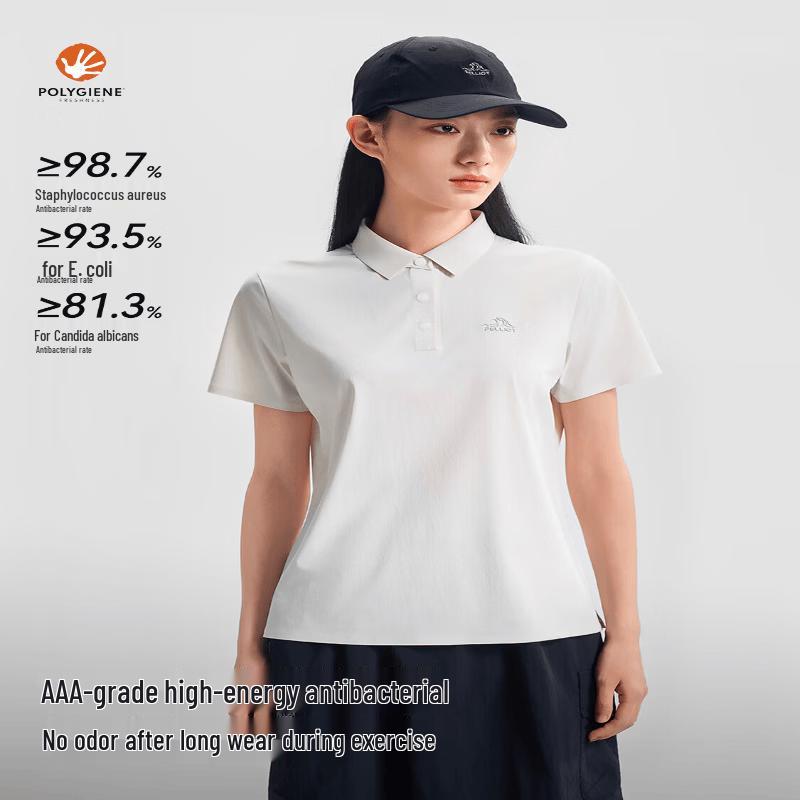 Pelliot Women s Quick Dry Polo Short Sleeve T-shirt S