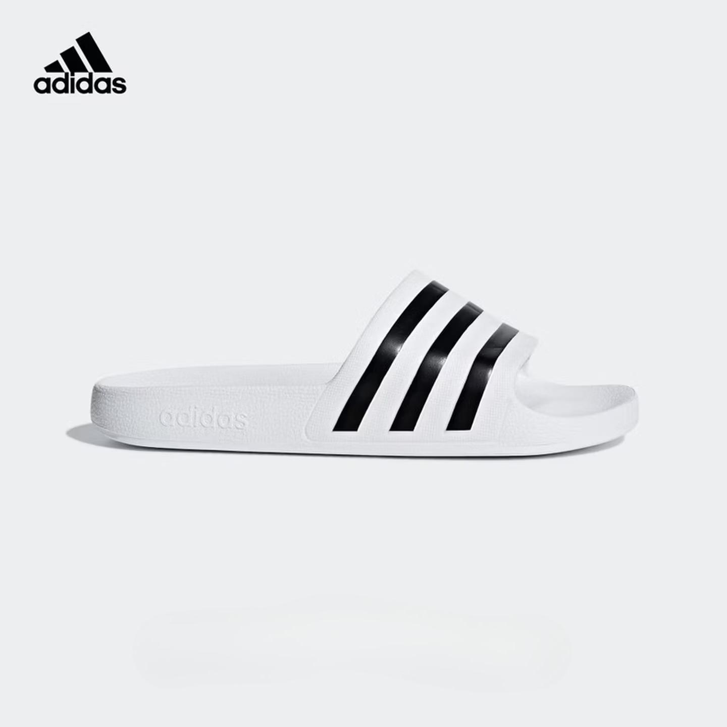 Adidas ADILETTE AQUA Повседневная обувь Пляжные шлепанцы Мужские и женские Adidas F35539 36.5 белый