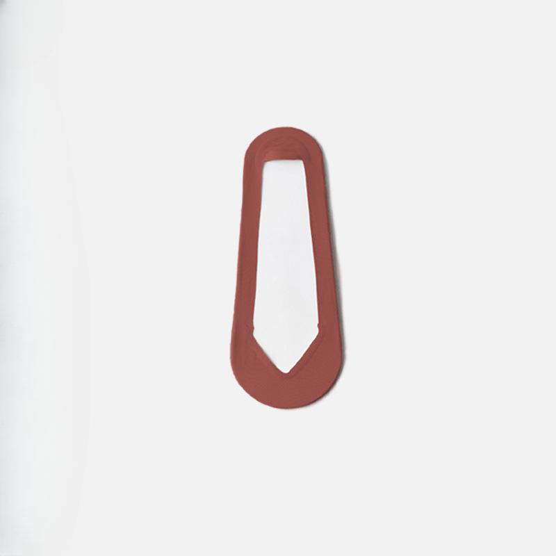 

Женские весенне-летние силиконовые противоскользящие носки-невидимки 1 pair красный