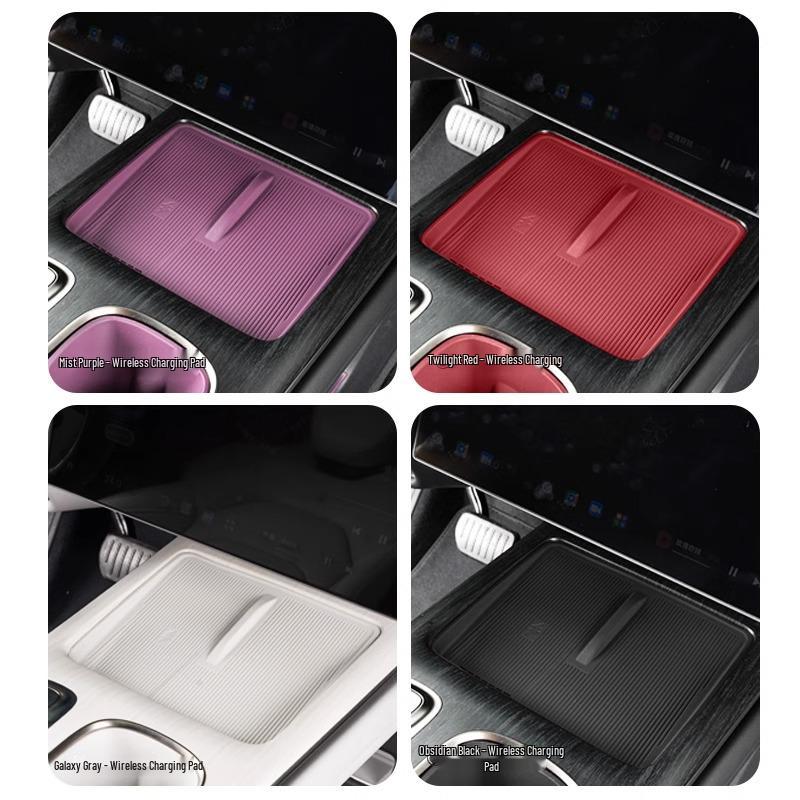 Xiaomi SU7/YU7 Wireless Charging Silicone Pad: Non-slip Car Cup Holder Accessory