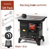 Dual-Use Smokeless Heating Stove for Firewood and Coal - Indoor Oven 