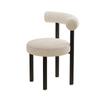 Luxury Makeup Stool: Bedroom Dressing Table Chair with Backrest for Comfortable Manicures