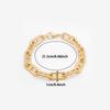Unisex Chain Bracelet Silver and Gold Color - Simple Stainless Steel Jewelry Link Chain for Men Hypoallergenic Gift