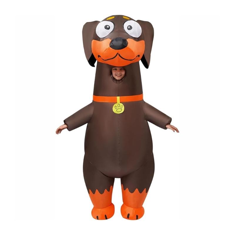 Tenue de Personnage Chien Marron pour Fêtes et Pièces de Théâtre Scolaires