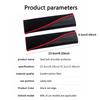 2Pcs Leather Car Seat Belt Covers Shoulder Protection Safety Belt Pads Carbon Fiber Decompression Comfort Auto Accessories