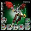 1272+Pcs Mech Warrior Mech Building Blocks Set Dragon Wings Action Figure Model Educational Diy Toys For Kids Boys Birthday Gift