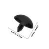 100Pcs Stylish Black Plastic Decor Eyes for DIY Craft Projects Stuffed Animal Accessories Creative Artificial Eyes Aesthetic Fun