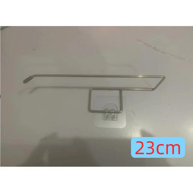 Punch-free Stainless Steel Lazy Rag Holder Disposable Lazy Tissue Holder Kitchen Rag Holder