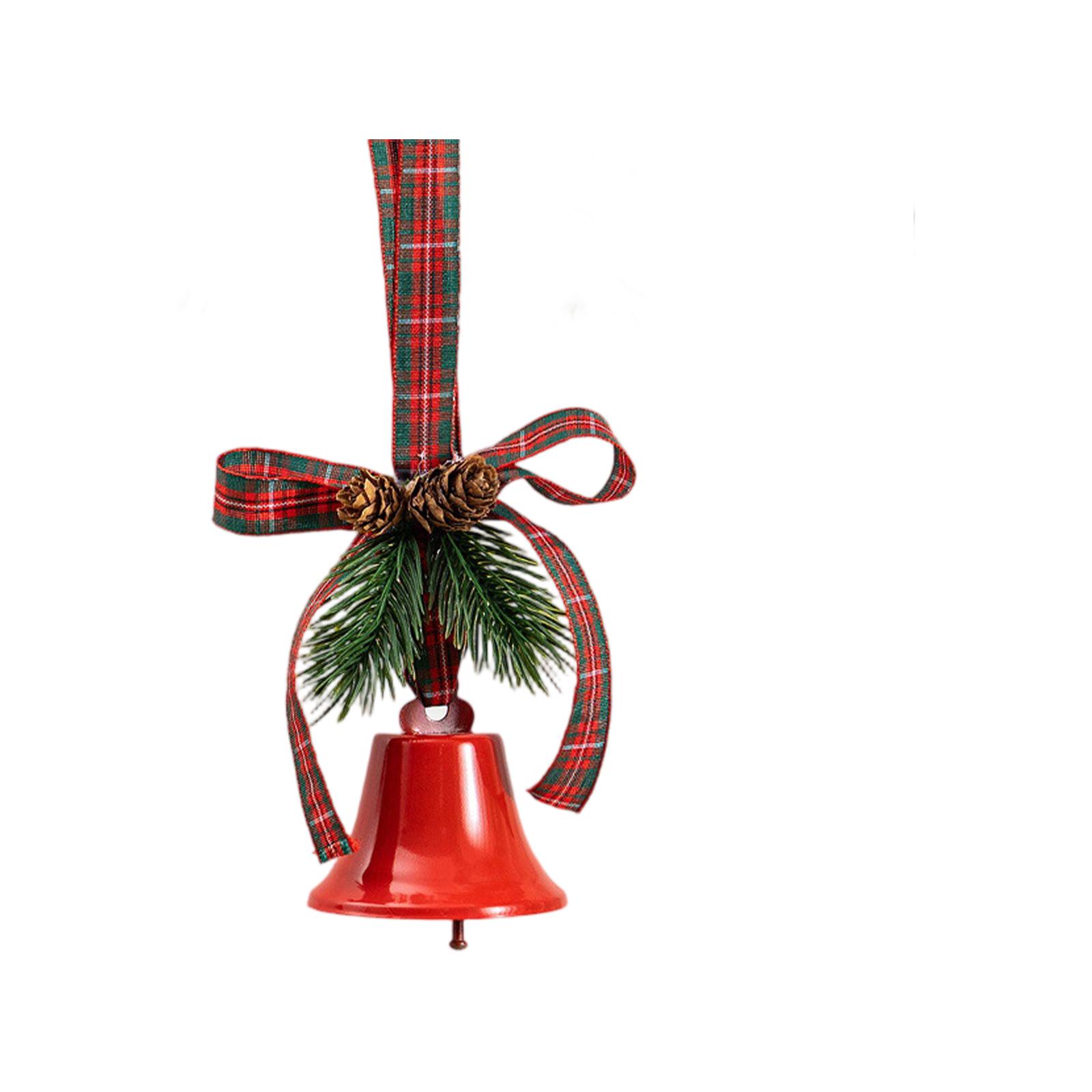 

Christmas Atmosphere Decoration Wreath Bow Bell Christmas Tree Pendant Shopping Mall Event Scene Decoration One Size