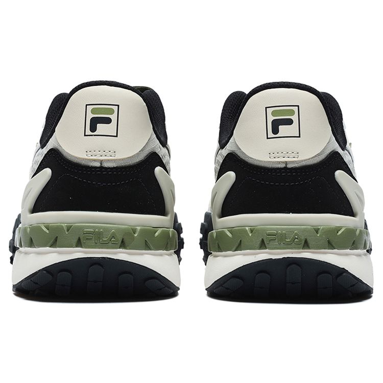 Fila Rapidride Paloma Fabric Leather Comfortable Versatile Retro Low-Top Lifestyle Casual Shoes Men Sneaker Off-White F12M221121FGO