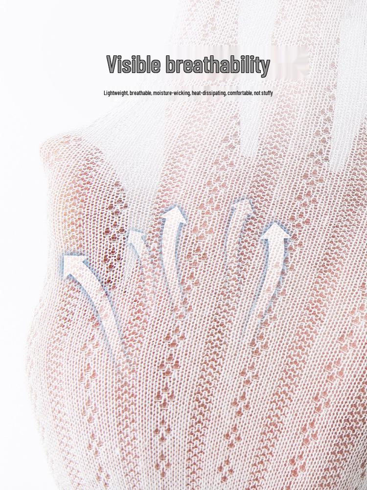 Girls' Seamless Mesh Baby Tights for Spring & Summer