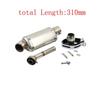 Compatible Exhaust Pipe for Yamaha R3/R6/R15, Kawasaki Ninja 250/400, Duke 200, RC 390