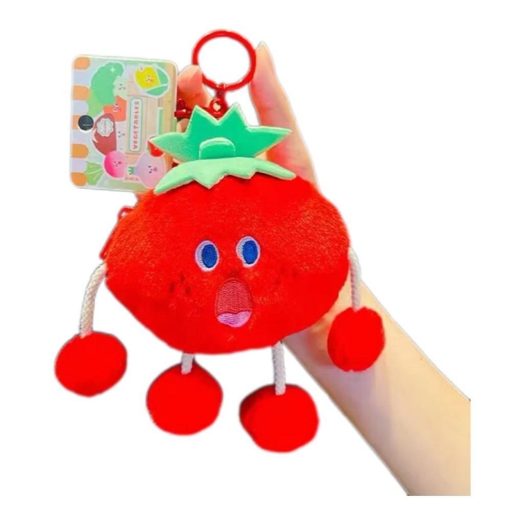 Vegetable Plush Soft Doll With Storage Pouch And Decorative For Childrens Gift