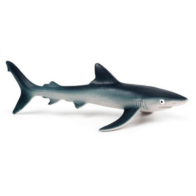 Маленькая Синяя Акула Фигурка Модель Игрушка Реалистичная Игрушка для Ролевых Игр в Океане для Детей