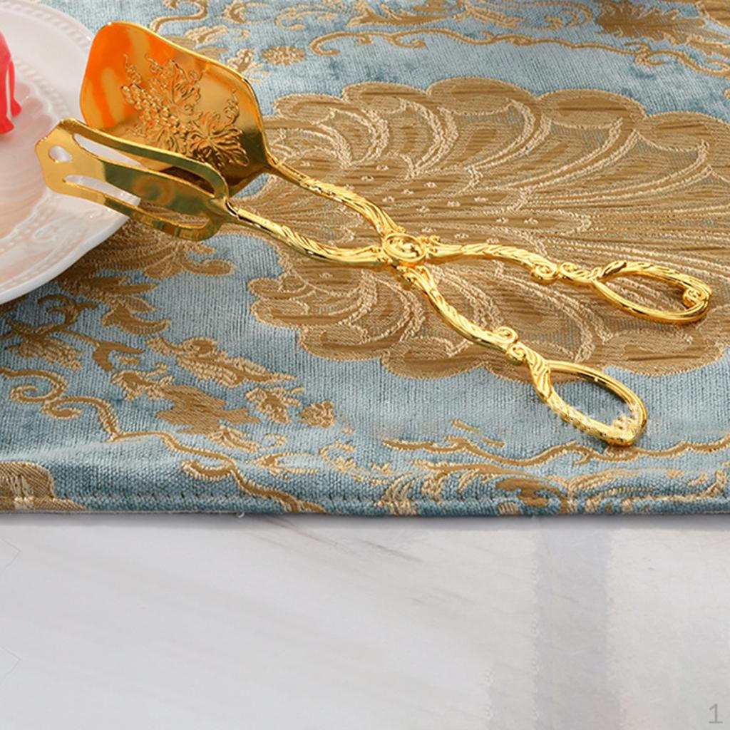 Food Serving Tongs, Kitchen Dessert Pastry Buffet Tongs