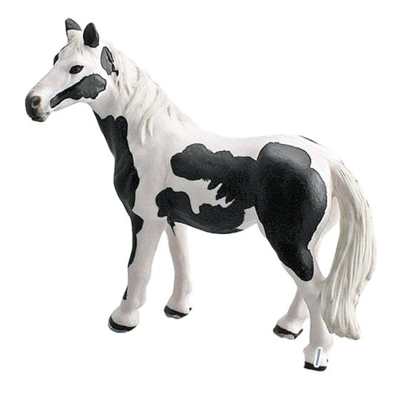 Simulation Horse Figurine Hand-Painted Stallion Mare Collectible Model Lifelike Farm Animal Educational Toy Decoration Horse Lover Gift