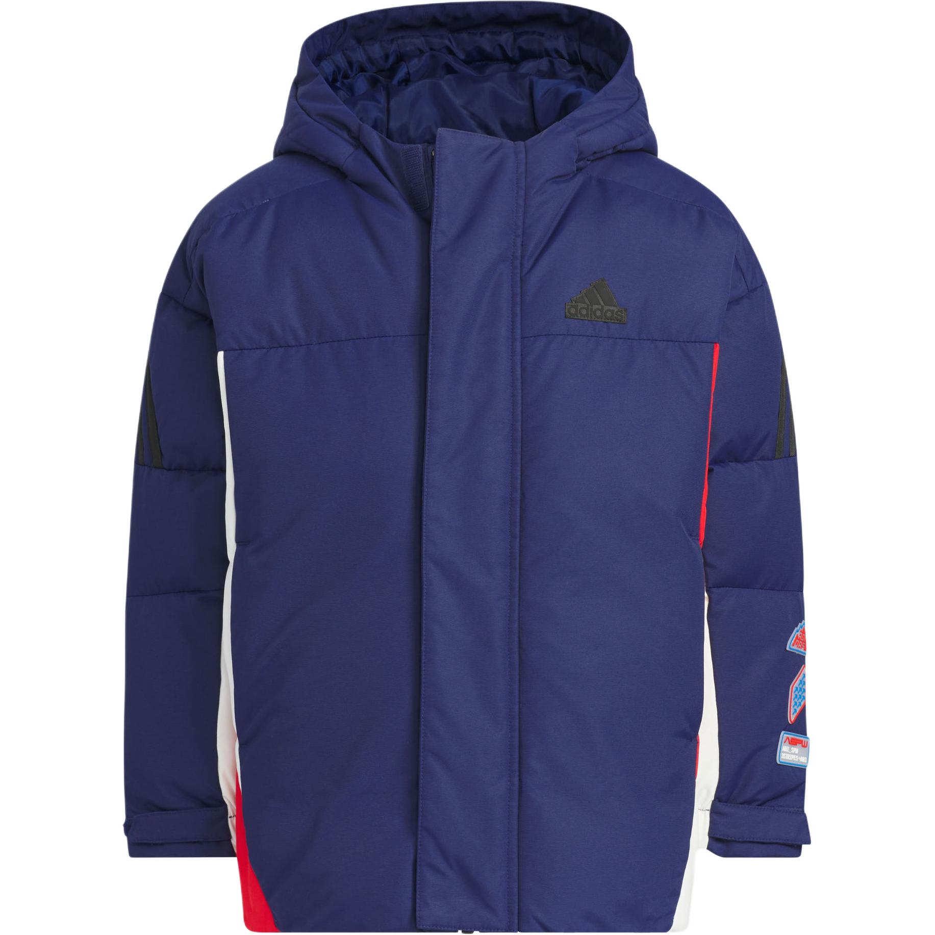

Adidas FW24 Sportswear Down Jacket Children Aged 3 7 Years Old Dark Blue JI6140 110