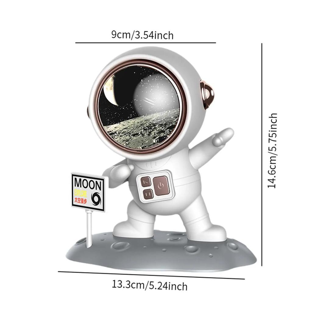 Portable Bluetooth Wireless Car Audio Astronaut Speaker Subwoofer Mini Stereo Gift