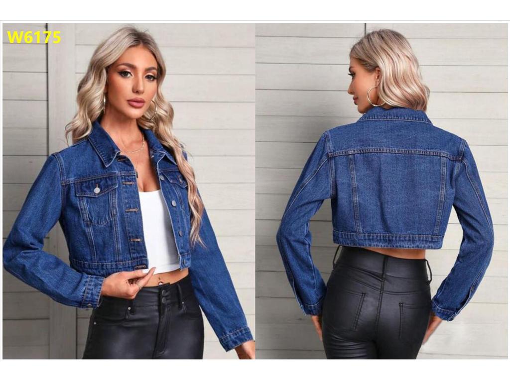 Autumn Long-Sleeved Denim Jacket for Cross-Border Shipping To Russia