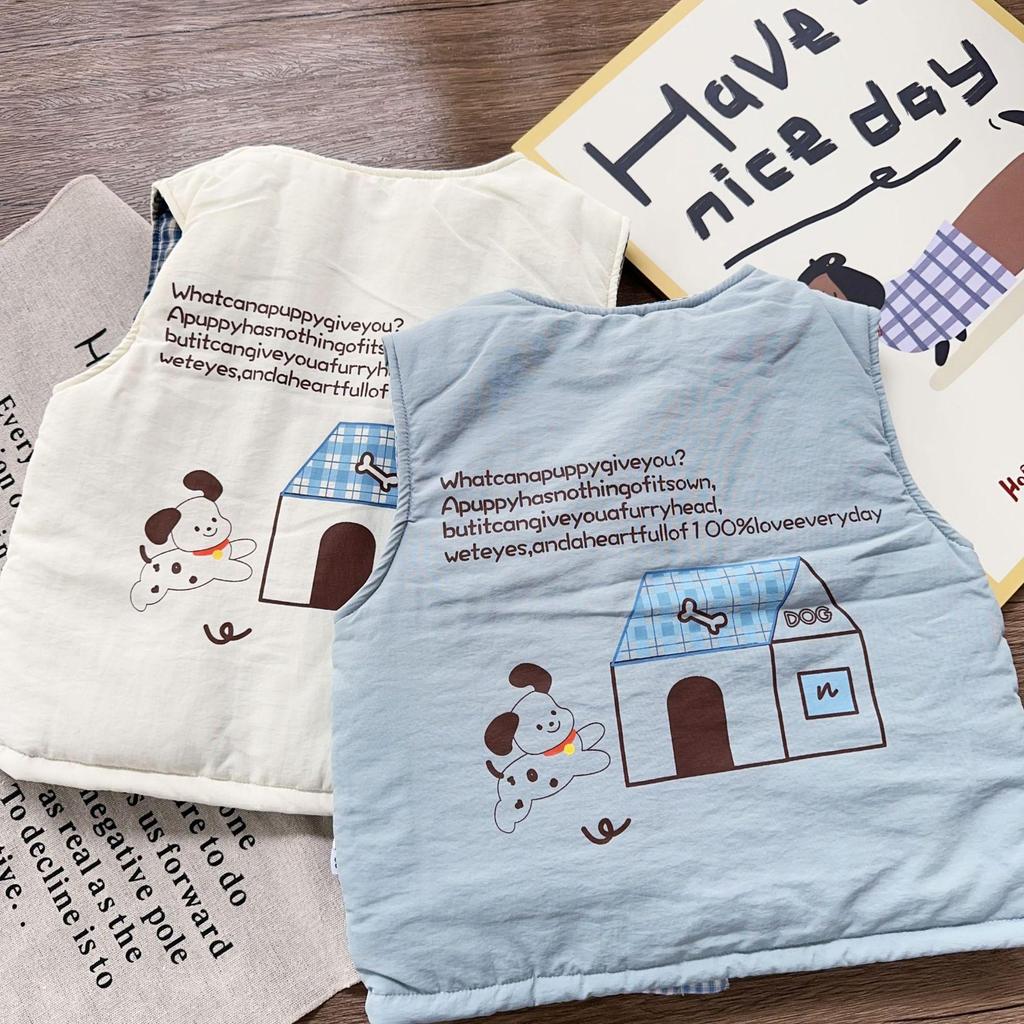 2025 New Girls' Fleece-Lined Vest: Warm, Thickened Autumn/Winter Outerwear for Children