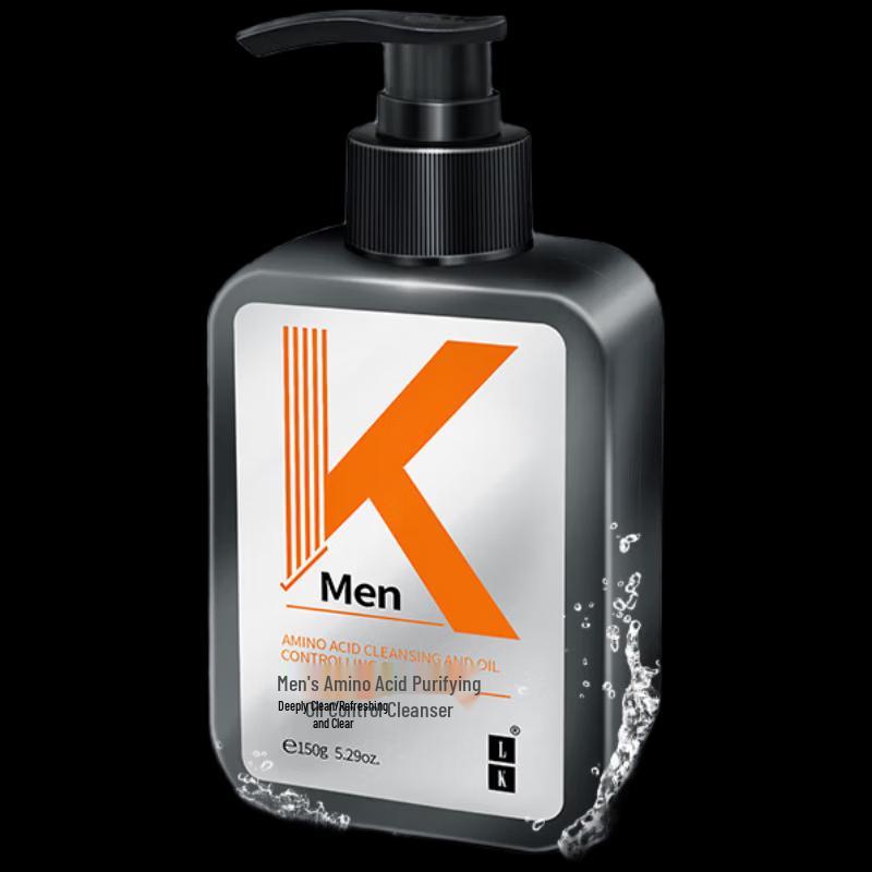 LK Men's Oil Control Facial Cleanser