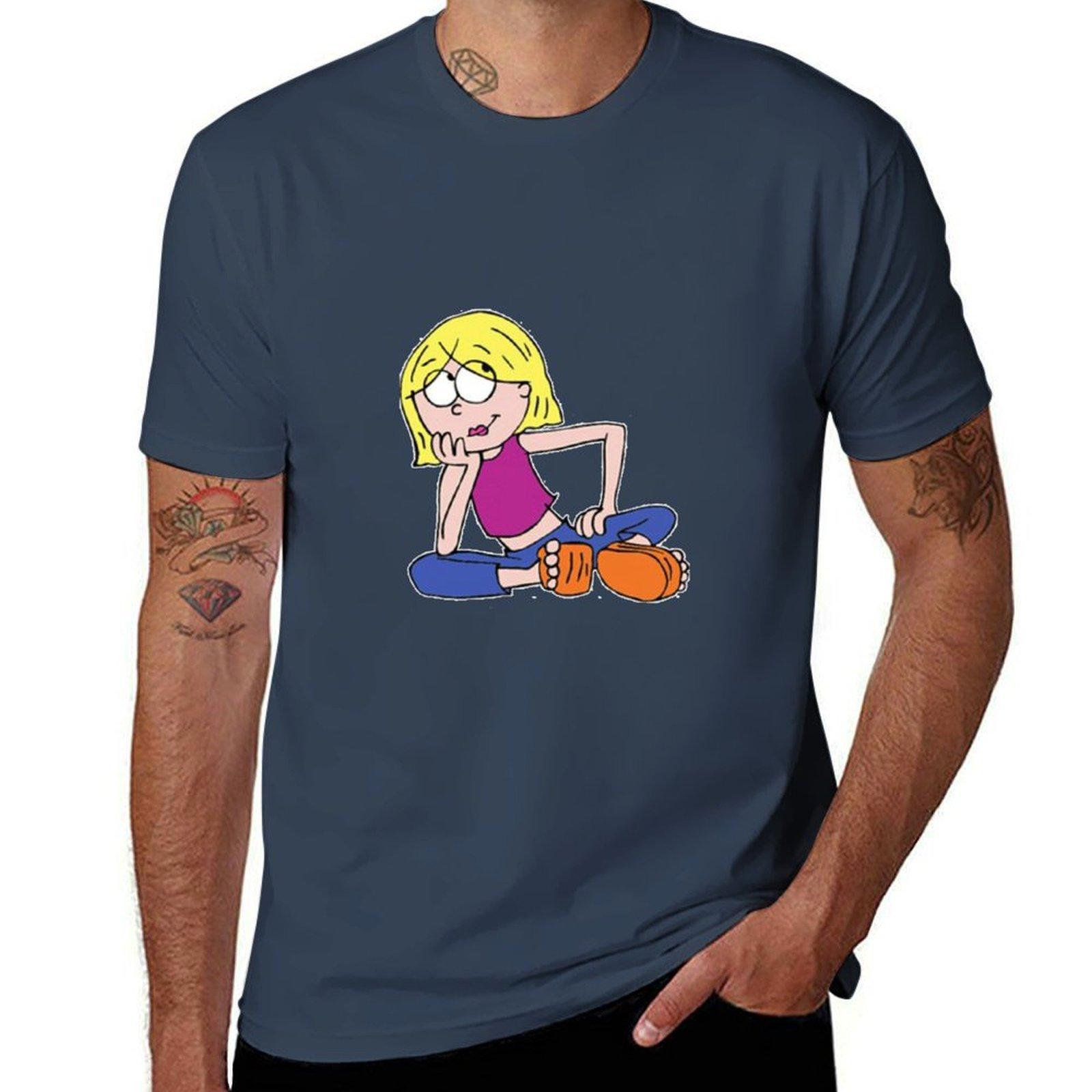 Lizzie Cartoon TShirt AntiWrinkle Short Sleeve TShirt S