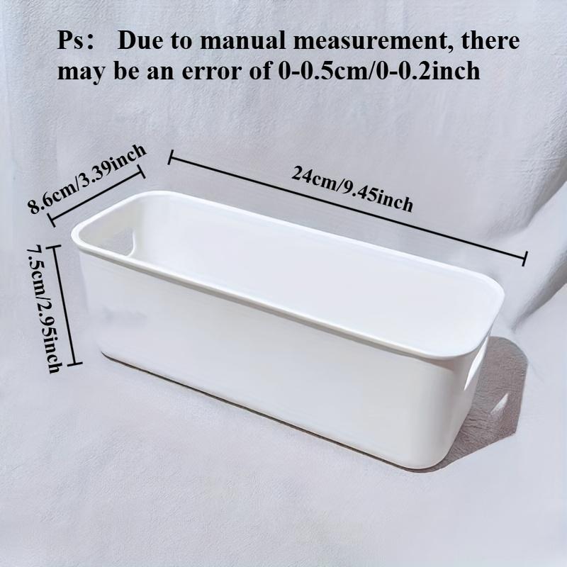 Multi-Functional Storage Boxes, Durable Plastic Organizers for Cosmetics, Snacks, Kitchen, Bathroom, Dorm - Office Supplies