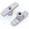 RV For Waste Valve Handle Kits with Nuts Screws and Gaskets Full Set for Convenient RV For Waste Valve Replacement