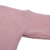 European Style V-neck Crossover Open Back Knitwear Sweater - Solid Color Women's Pullover Outerwear Base Layer