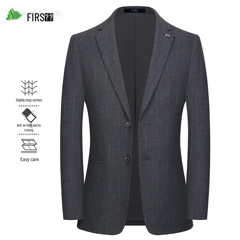 Shanshan Men's Wrinkle-Resistant Business Casual Suit Jacket