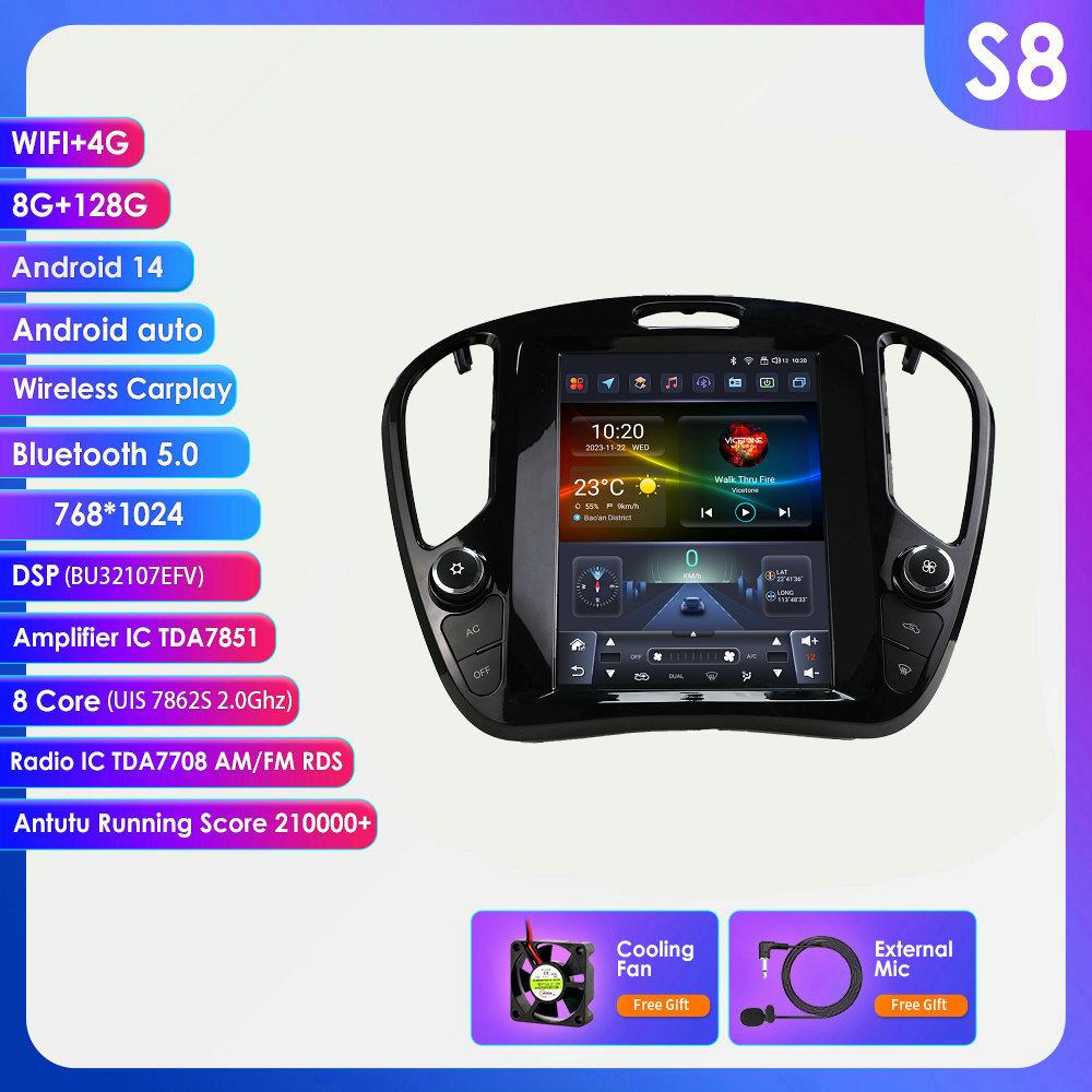 Ossuret 9.7 AI Android Car Radio Multimedia Video Player Intelligent  Auto Stereo 4G for Nissan Juke 2011-2018 for Infiniti ESQ 2014-2019 GPS Carplay