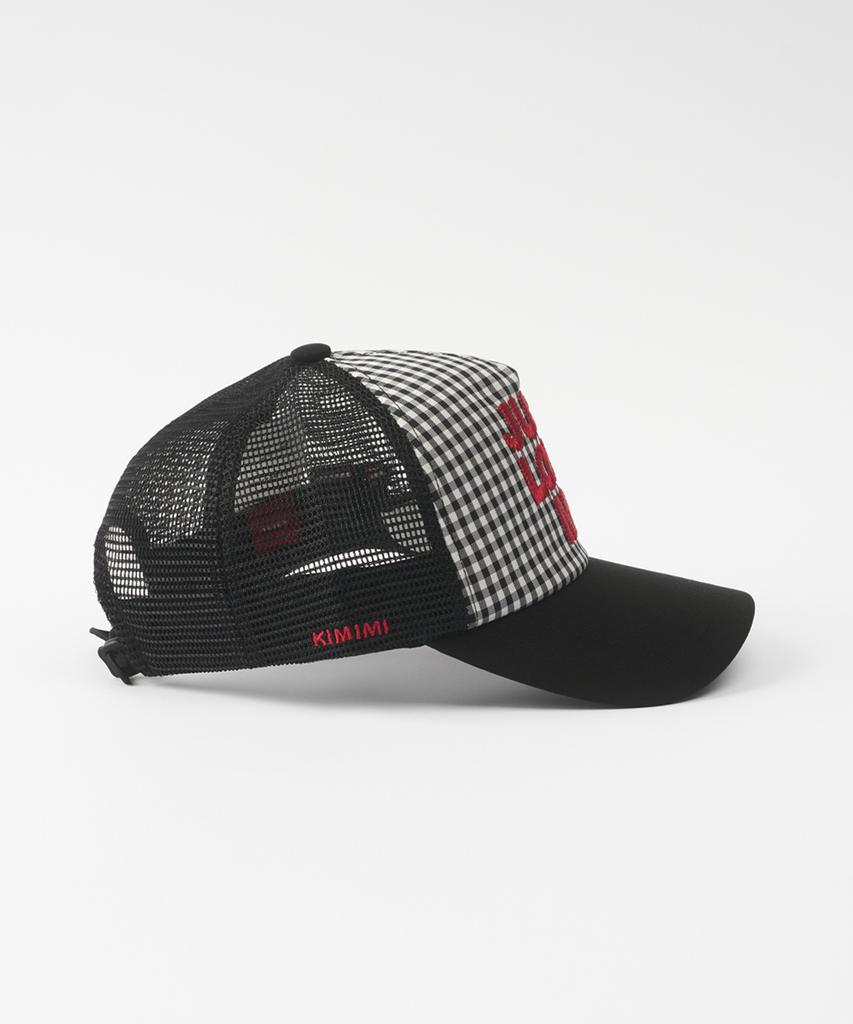 Kimimi Just Love Me Mesh Ball Cap Black Combination