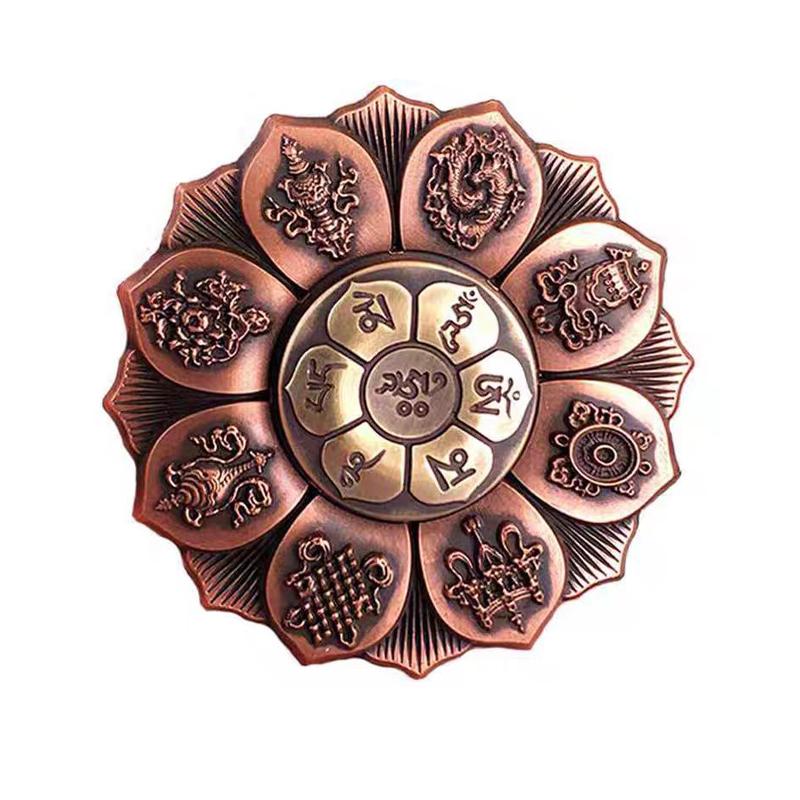 Unique Gifts Zen Buddha Hand Spinner Fidgeting Fingertip Gyro Relaxation Skills Stress Stress Ease Toys Adults