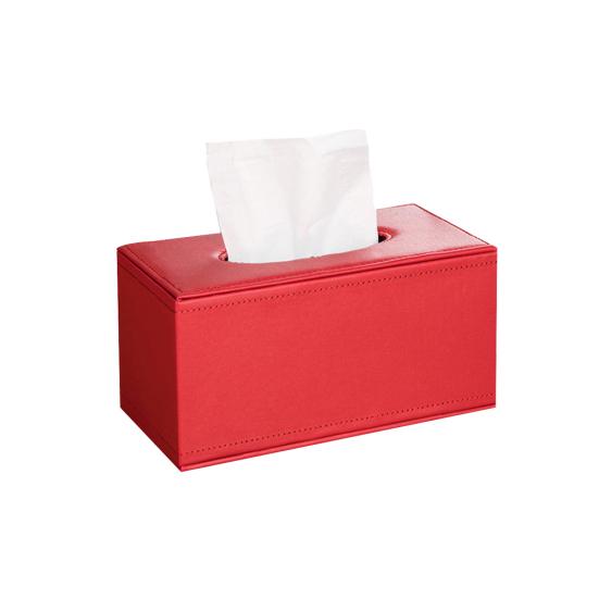 Haushalt Kunstleder Tissue Box Aufbewahrungskoffer Hotel Restaurant Papierspender
