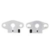 2 Pcs Horizontal Optical Axle Support 0.3inch Wear Resistance Straight Linear Rail Bracket